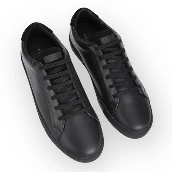 Kurt Geiger Lane Black Leather Sneaker 44 - Picture 1 of 9